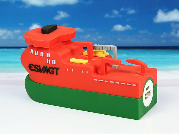 powerbank akku schiff öl meer transport werbung