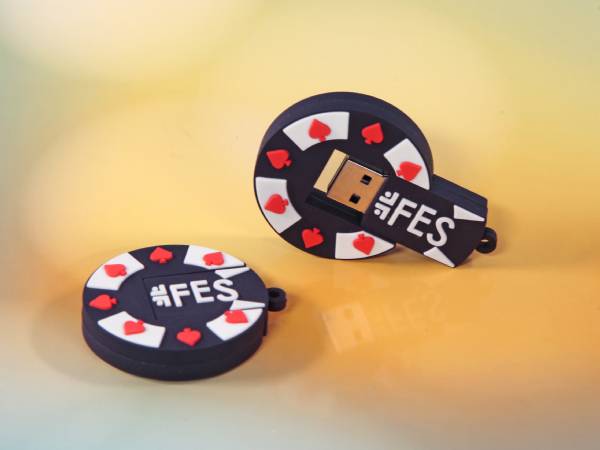 usb stick casino coin kreativ spiel glueck chip logo