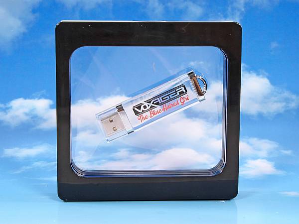 usb stick crystal durchsichtig kreativ logo druck