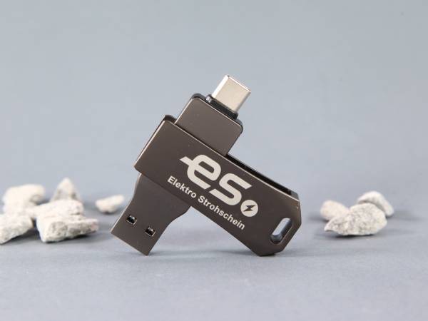 usb stick metaldrive pro duo m  metall elegant