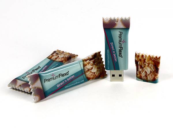 usb stick muesliriegel riegel essen logo