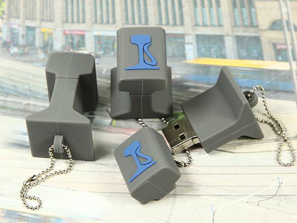 usb stick schiene bahnschiene werbung