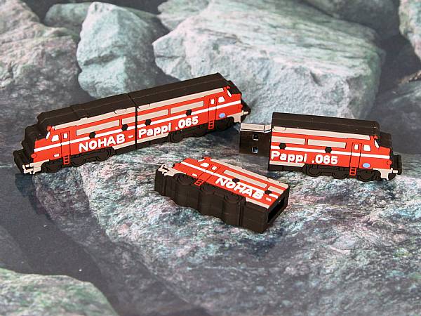 usb stick zug transport bahn custom werbung