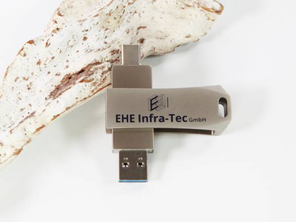 usb vollmetall twister highspeed mit logo