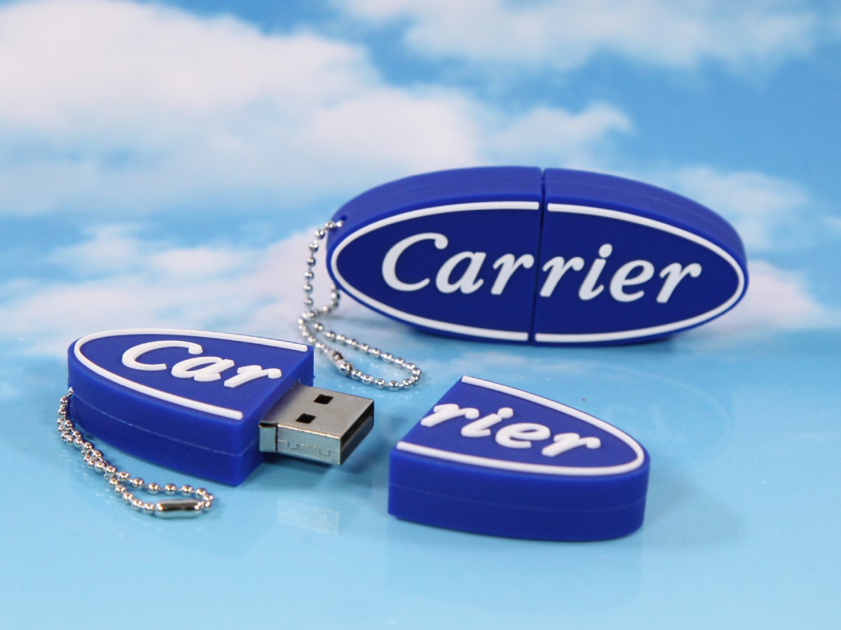 USB-Stick Logo oval