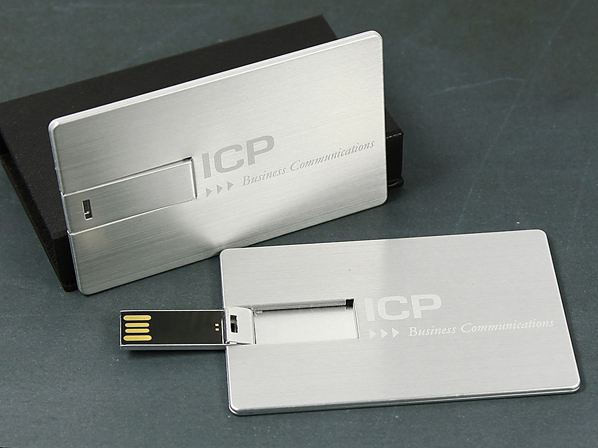 USB Visitenkarte (Aluminium)