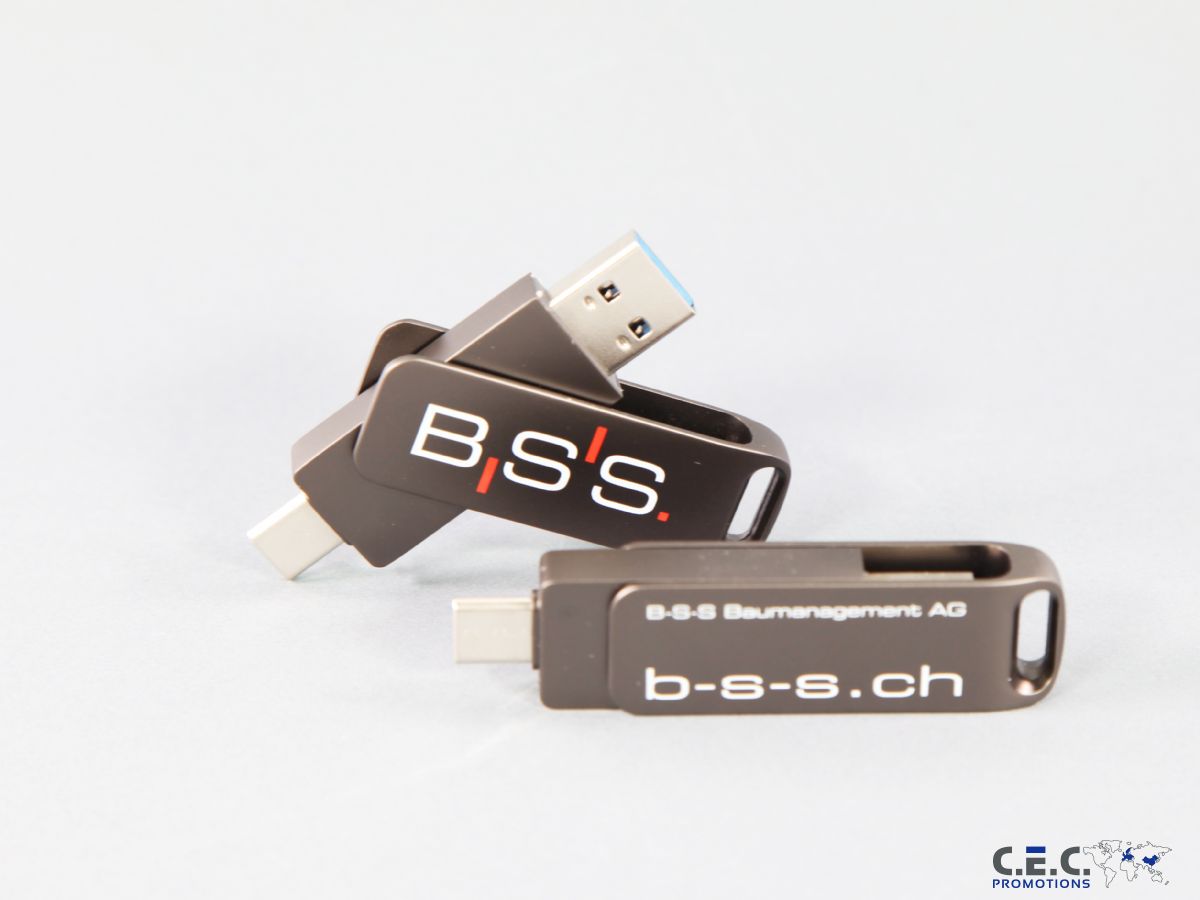 onchya metall usb twister aufdruck