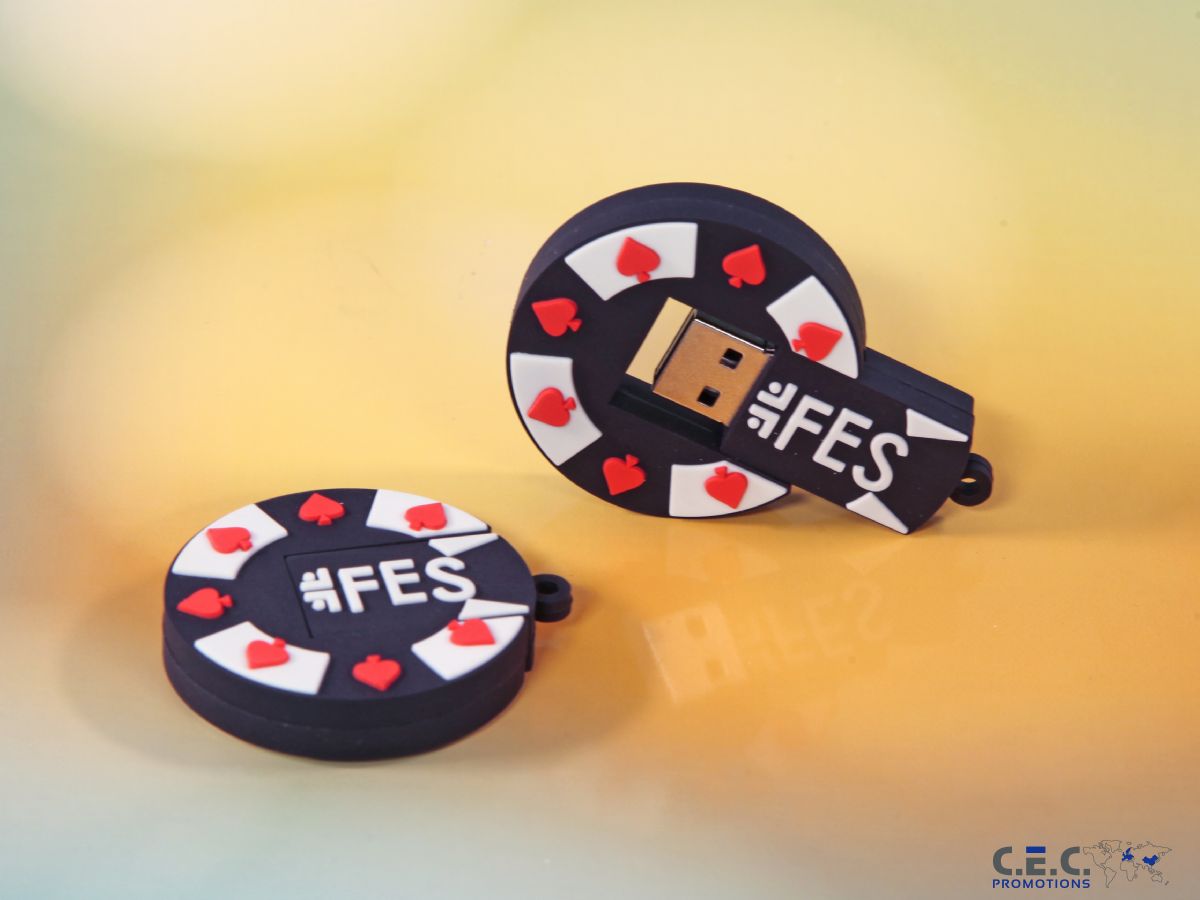 usb stick casino coin kreativ spiel glueck chip logo