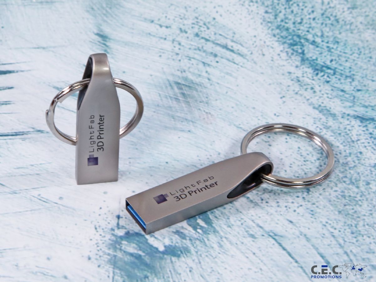 usb stick silverlink metall matt digitaldruck logo schlicht kreativ