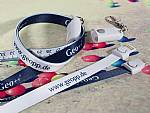 2 in 1 lanyard ladekabel kabel band logo werbung messe