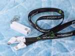 3 in 1 lanyard ladekabel werbung logo karabiner messe multiladekabel
