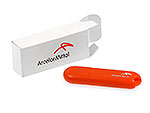 USB Stick Barato I Sonderfarbe Arcelor Mittal orange Logo bedruckt