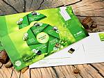 USB Karten Mailing Card USB Stick Digitaldruck postkarte werbeartikel logo BASF