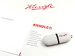 USB-Stick weiss Logo-aufdruck Werbemittel, Kunststoff.03