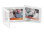 Verpackung Visitenkarte card usb box transparent