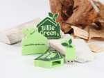 custom logo usb stick green haus bio