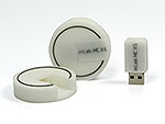 Logo rund usb stick herausnehmbar