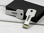 key usb stick schlüssel matt logo bedruckt