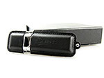 leder usb-stick schwarz werbegeschenk, Leder.08