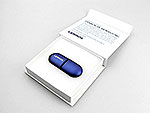 passende verpackung usb-stick werbegeschenk, Kunststoff.03 digitaldruck innen