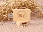 usb holz business natur hellbraun gravur logo werbung