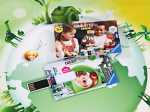 USB-Karte mit individuellem Design, geeignet für kreative Werbung und Kinderprodukte. Ideal für Firmen, die spielerisch ansprechen möchten.