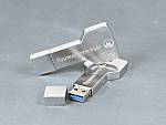 usb schluessel metall key matt gravur
