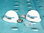 usb stick bauhelm handwerk schutz helm werbung bau