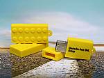 usb stick baustein lego kunststoff werbung logo