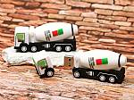 usb stick betonmischer bau handwerk beton logo