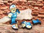 usb stick figur maskottchen handwerker bau blauer anton sonderanfertigung
