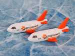 usb stick flugzeug transport logo airline kreativ