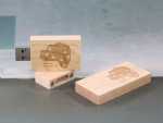 usb stick holz business natur hellbraun gravur kreativ werbung