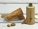 usb stick holzast hell natur baum ast werbeartikel