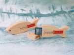 usb stick holzfisch fisch natur holz hellbraun digitaldruck