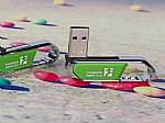 usb stick karabiner metall digitaldruck logo werbung