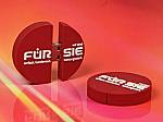 usb stick logo rund rot individuell werbung