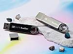 usb stick metall glanz öffnung gravur werbung logo