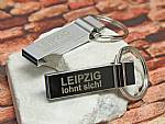 usb stick metall schluesselanhänger ring logo gravur