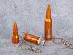 usb stick pistolenkugel kugel bullet waffe werbung