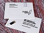 usb stick postkarte papier karte werbung druck