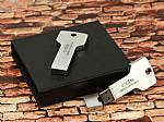 usb stick schluessel silber metall edel verpackung box schwarz
