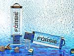 usb stick transparent schllicht kristall werbung logo