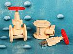 usb stick ventil absperrventil individuell handwerk logo digitaldruck