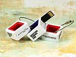 usb stick wuerfel modern kunststoff logo rot blau