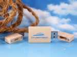 usb stick natureblock usbc usba holz hellbraun druck