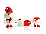 Weihnachten usb sticks, Winter, Hund, fun, CustomModifizierbar, PVC