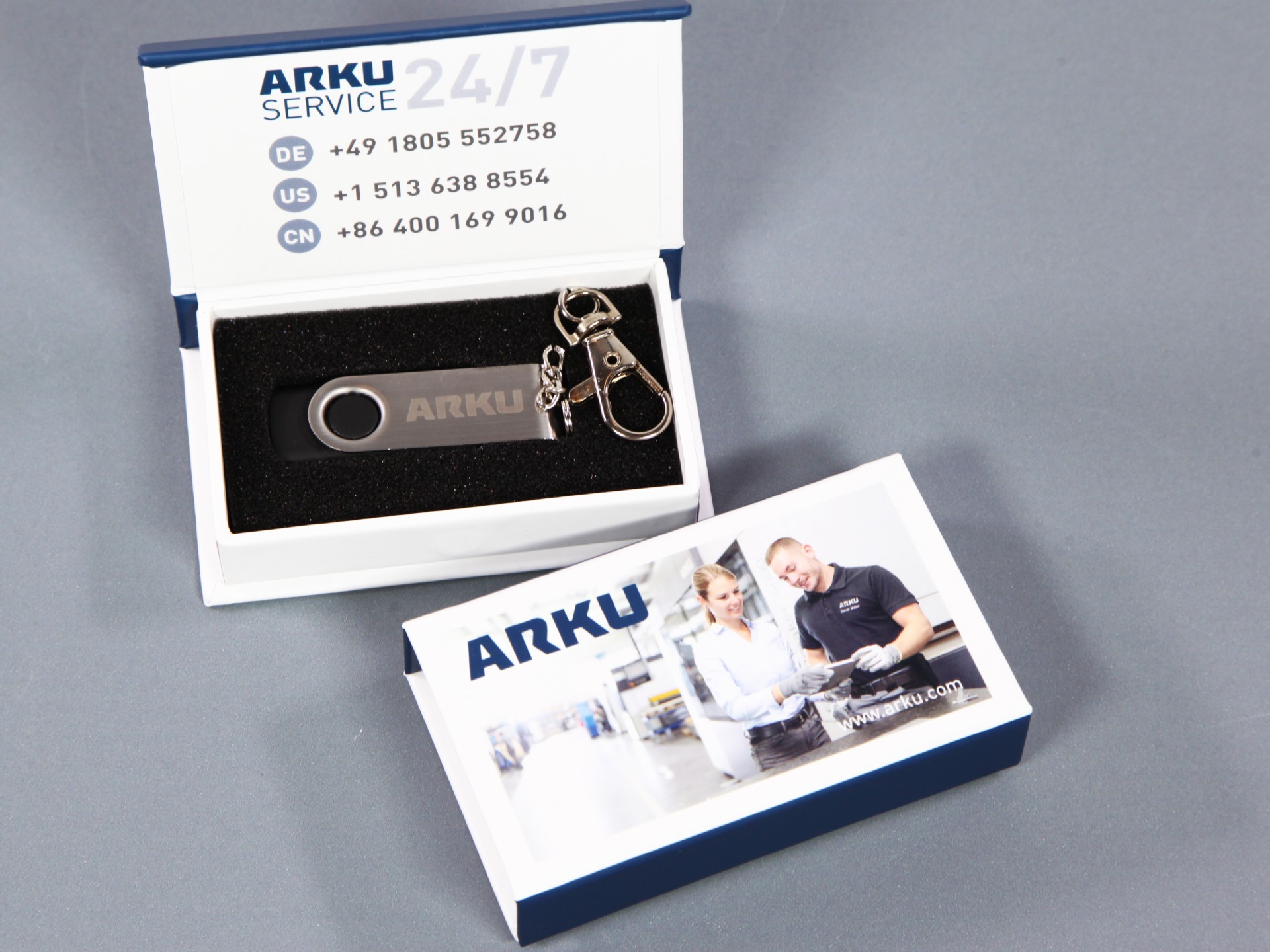 dongle verpackung volldruck mit inlay