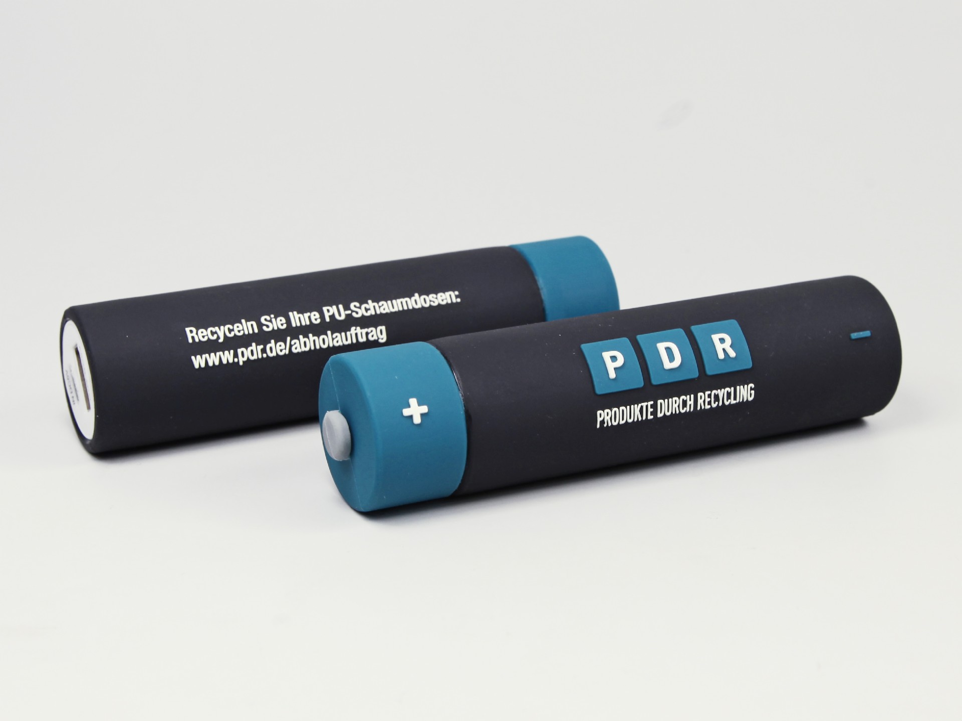 powerbank batterie creativ logo akku