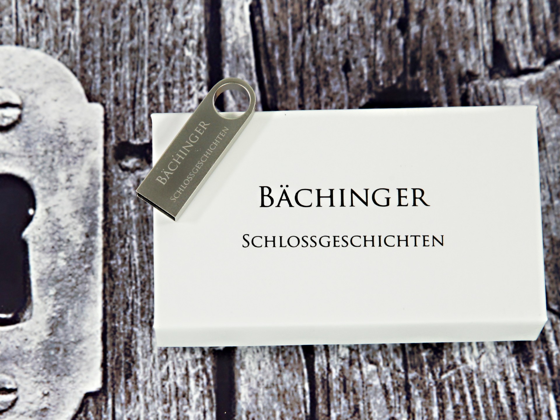 usb key hã¶rbuch metallstick gravur geschenkverpackung bedruckt